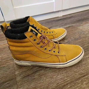Vans Yellow High-Top Sneakers
